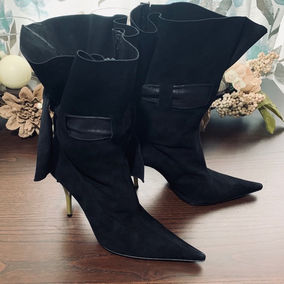 Charles Jourdan Shoes - Charles Jordan Suede Booties